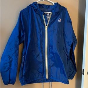 K-Way rain jacket size large